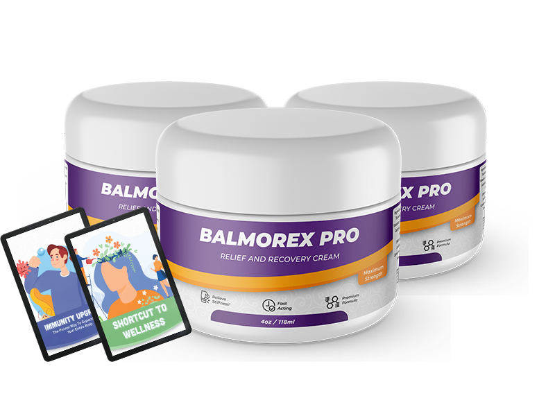 Balmorex Pro three bottles with bonus